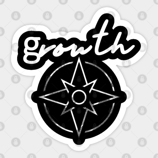 Spiritual Growth Positive Pentacle Sticker by Angelic Gangster